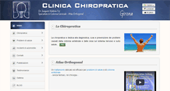 Desktop Screenshot of it.quiropracticagirona.com